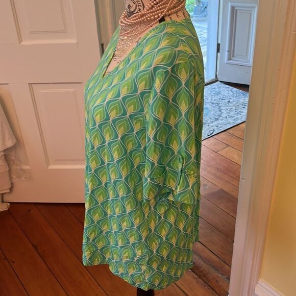NWT *Maui Mamas* Sz S Aqua Dreams Tunic - Picture 10 of 11